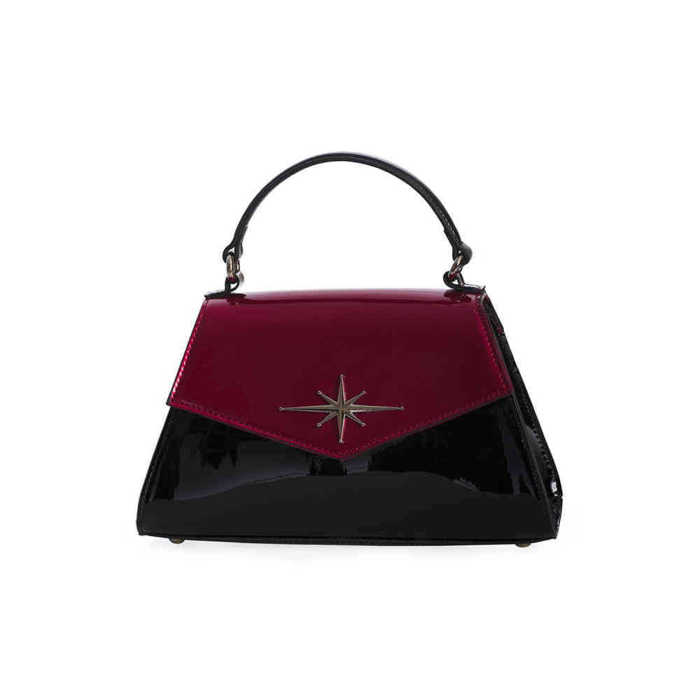 Banned - Dance The Night Away Handtas - Bordeaux rood
